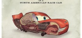 Anatomia divertida: Cars