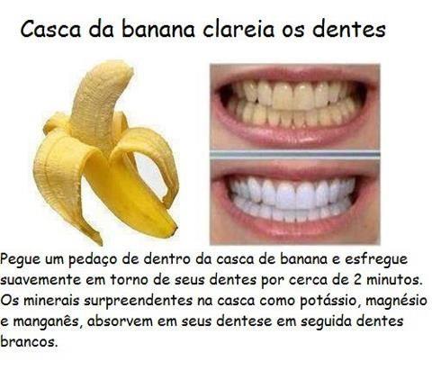 clareamento banana
