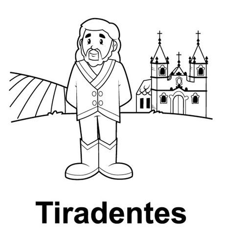 tiradentes para colorir 3